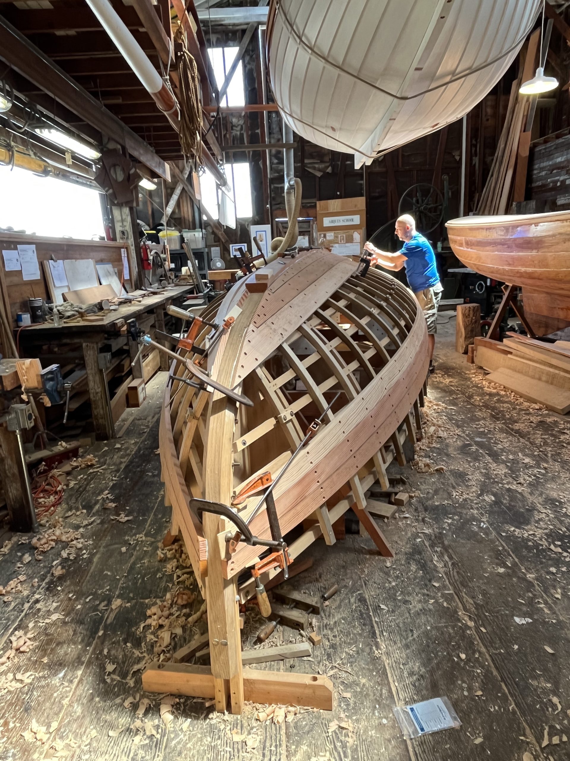Advanced Class in Traditional Wooden Boatbuilding The Arques School